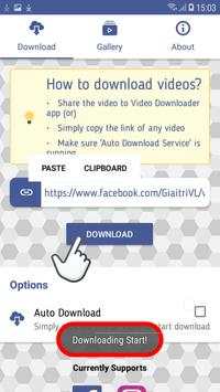 Video Downloader for Facebook App - No Watermark screenshot 3