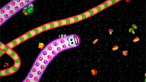 Vùng Giun Đất.io - Rắn phàm ăn screenshot 1