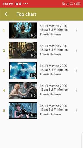 Adventure Movies App screenshot 6