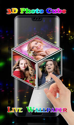 3D Photo Cube Live Wallpaper screenshot 2