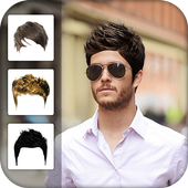 Man Hairstyles Photo Editor أيقونة