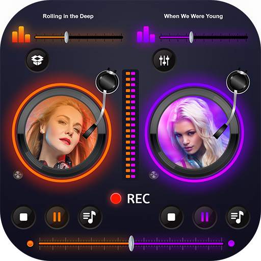 Virtual DJ Mixer, Piano & Drum 1.0