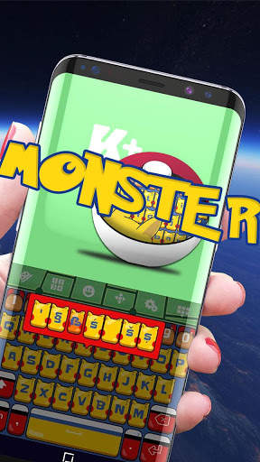 Monster Keyboard Theme स्क्रीनशॉट 4
