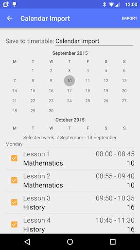 Class Time - Timetable скриншот 6