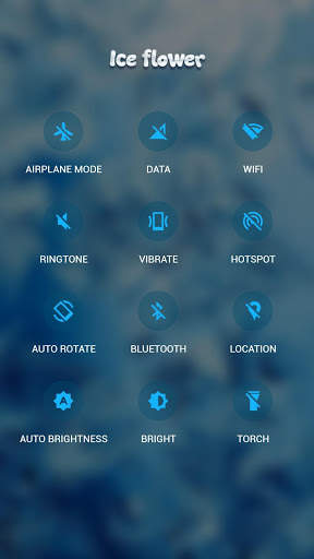 Ice Flower APUS Launcher theme screenshot 3