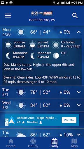 CBS 21 WX screenshot 5