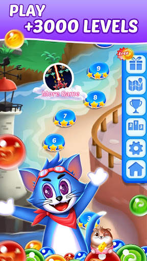 Tomcat Pop: Bubble Shooter screenshot 4