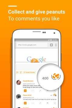 Peanut- Fun Social Web Browser screenshot 6