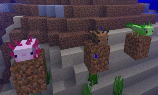 Axolotls Mod for Minecraft PE screenshot 3