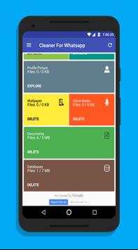 Cleaner For Whatsapp - clean junk file screenshot 2