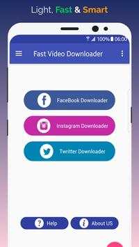 Fast Video Downloader screenshot 1