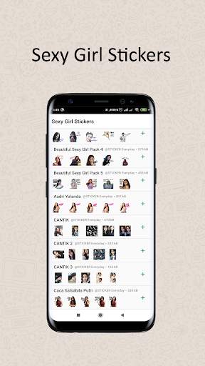 Sexy Girl Stickers screenshot 1