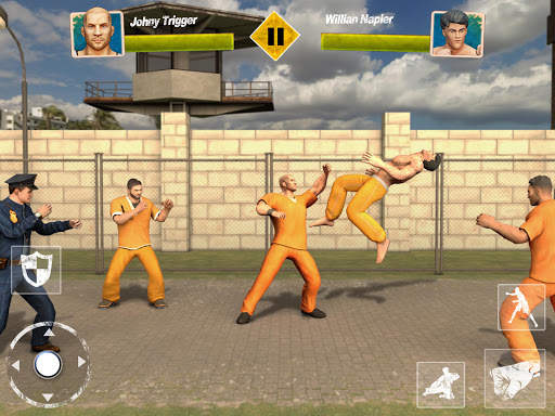 US Jail Escape Fighting Game स्क्रीनशॉट 1