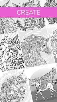 Unicorn Coloring Book 3D screenshot 3
