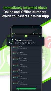 Utilisation de l'application:Tracker pour WhatsApp screenshot 1