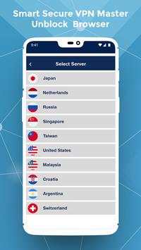 Smart Secure VPN Master - Unblock  Browser screenshot 4