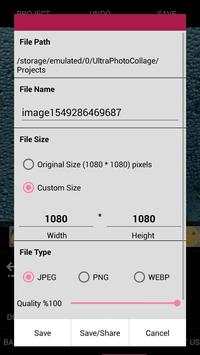 Ultra PhotoCollage(Photo collage maker,grid maker) 6 تصوير الشاشة