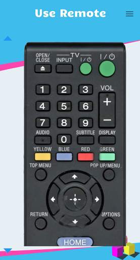 Remote for Sony Smart TV screenshot 2
