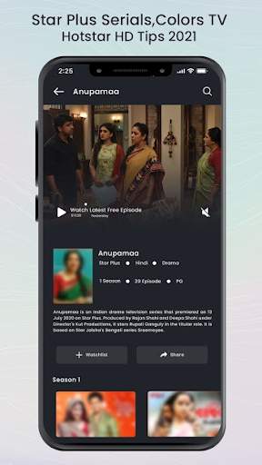 Star Plus TV Channel Free Star Plus Serial Guide screenshot 3