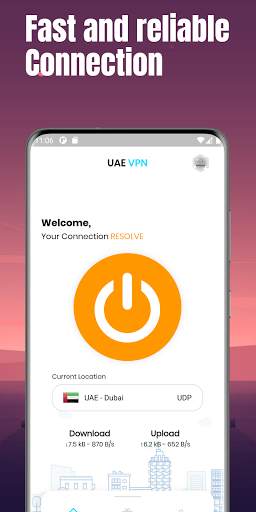 UAE VPN - Unlimited Free VPN screenshot 3