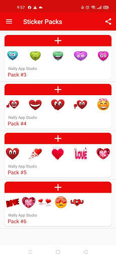 WAStickersApp - Love Stickers for WhatsApp screenshot 2