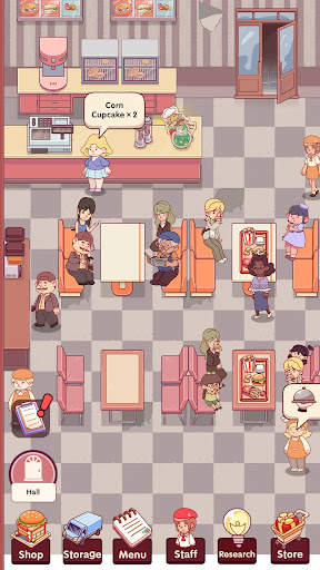 Idle Cafe Sim screenshot 2