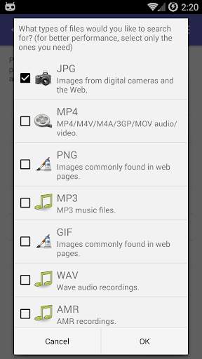 DiskDigger photo recovery screenshot 7