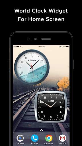 World Clock & Widget 3 تصوير الشاشة