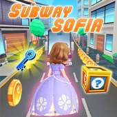 Subway Princess Sofia Unicorn Fantasy logo