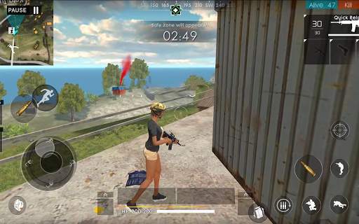 Legends Squad Free Firing Battlegrounds 3D screenshot 2