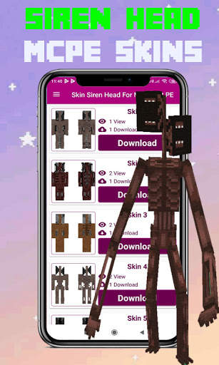 Siren Head skins for Minecraft PE screenshot 3