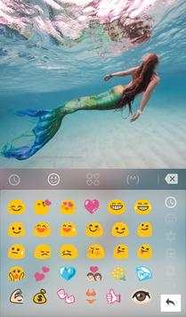 TouchPal Mermaid Keyboard Skin screenshot 3