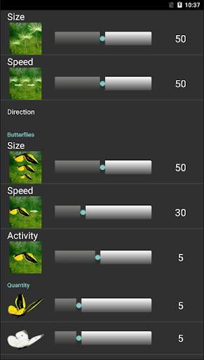Garden Live Wallpaper screenshot 5