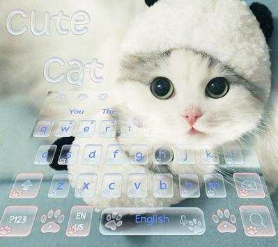 Cute Kitty Cat Live Wallpaper Theme screenshot 1