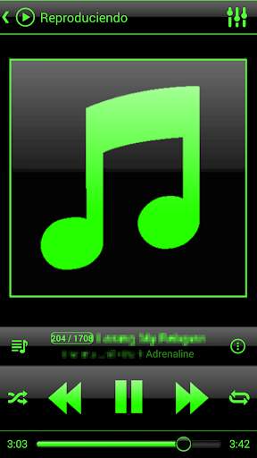 SKIN PLAYERPRO V4 GLASS GREEN स्क्रीनशॉट 2