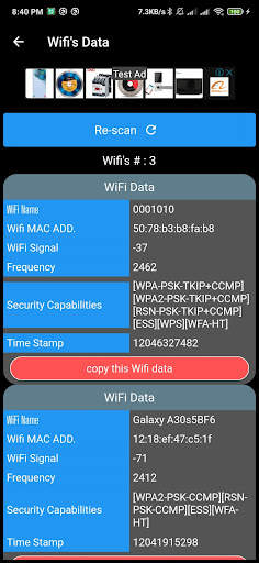 WiFi QR password Scanner screenshot 5