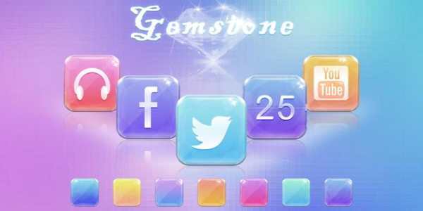 Gemstone GO Launcher Theme screenshot 1