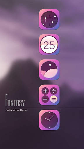 (Free)Fantasy GO LauncherTheme screenshot 1