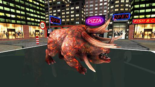 Monster Angry Bull Attack Simulator screenshot 4
