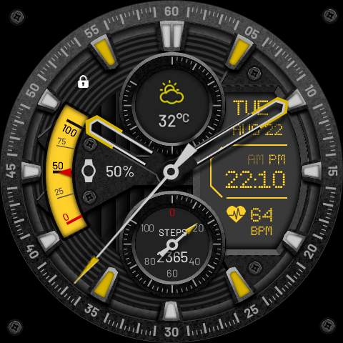 eTronic Watch Face screenshot 12