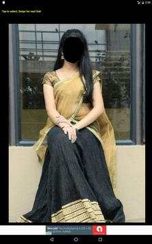 Half Saree Face Changer скриншот 11