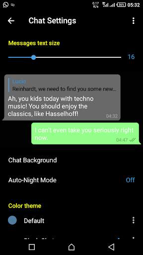 Black Chat - imos screenshot 3