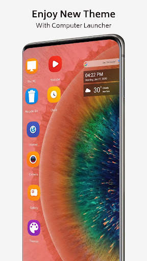 Oppo Find X theme for CL screenshot 1