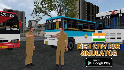 Desi City Bus Indian Simulator screenshot 5