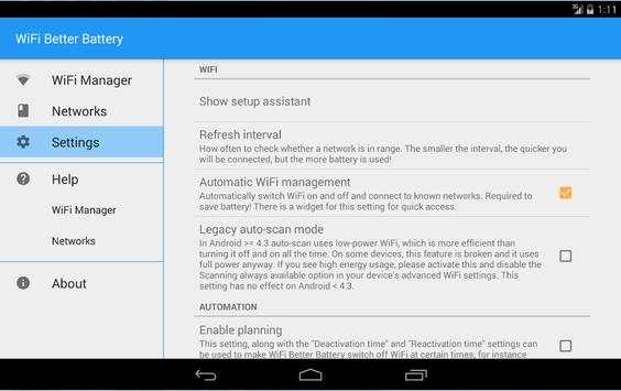 WiFi Better Battery screenshot 5