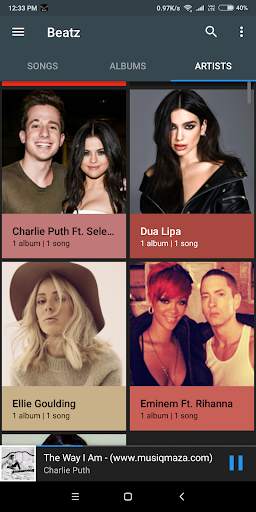 Beatz - free music player screenshot 6