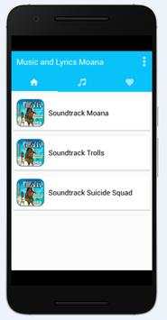 Music & Lyrics for Moana OST screenshot 1
