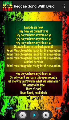 Reggae Music Offline With Lyric screenshot 6