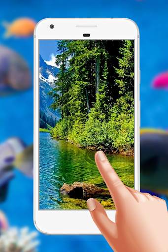Nature Magic Touch Live Wallpaper screenshot 2