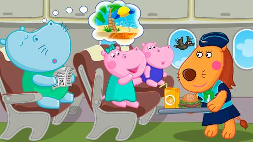 Hippo: Gra na lotnisku screenshot 1